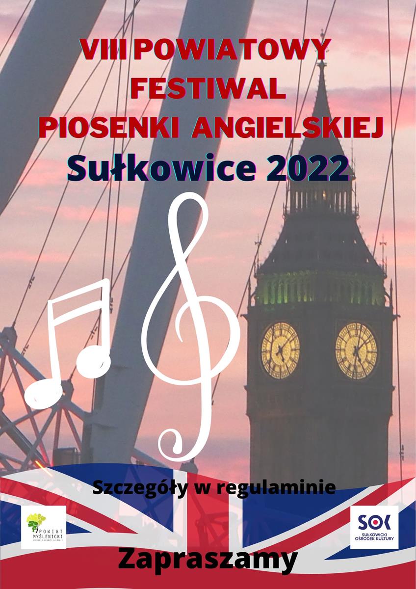 VIII Powiatowy Festiwal Piosenki Angielskiej - Sułkowice 2022